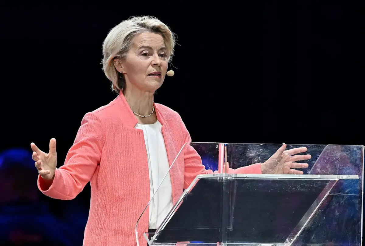 Ursula von der Leyen, presidente da Comissão Europeia
