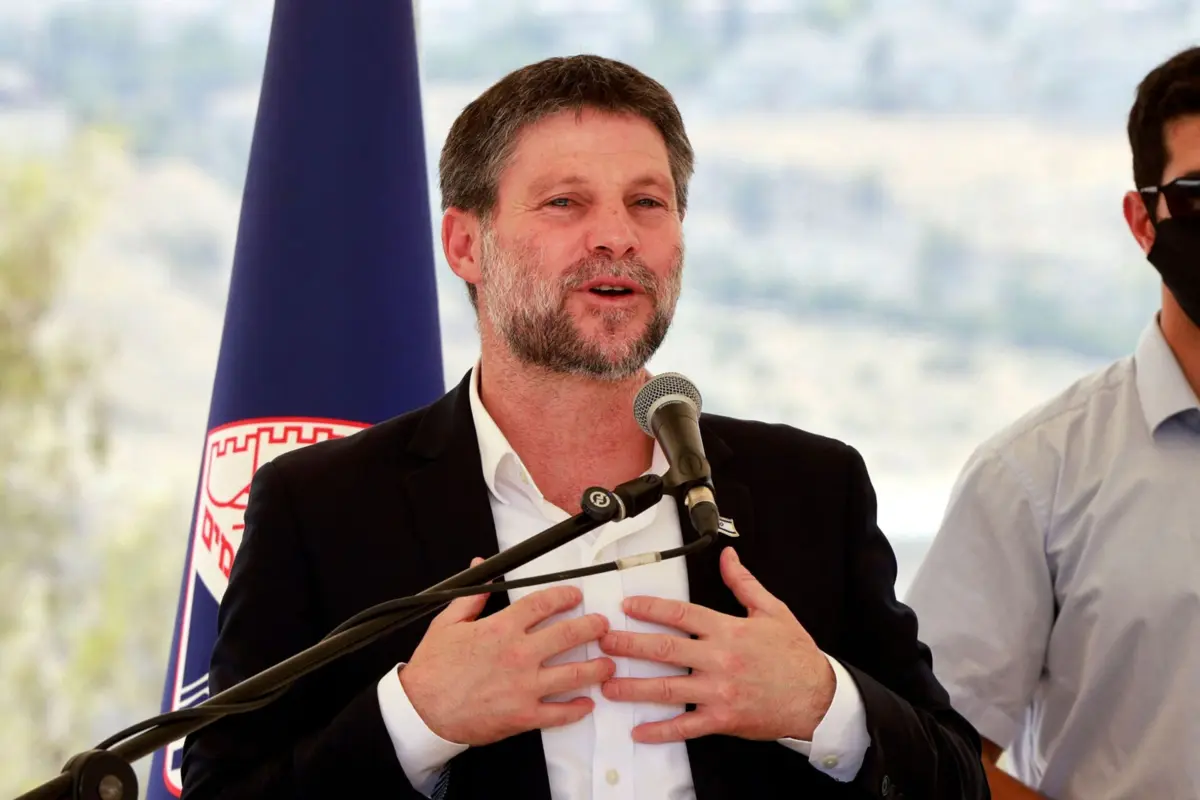 Ministro das Finanças israelita, Bezalel Smotrich