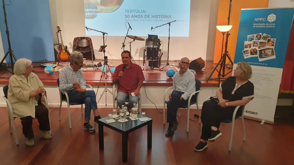 Tertúlia com pessoas ligadas à fundação da APPC foi um dos momentos altos da semana aberta