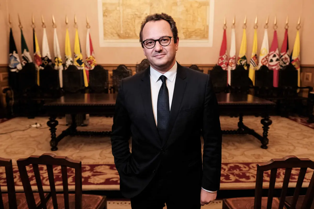 Gonçalo Lopes, presidente da Câmara Municipal de Leiria