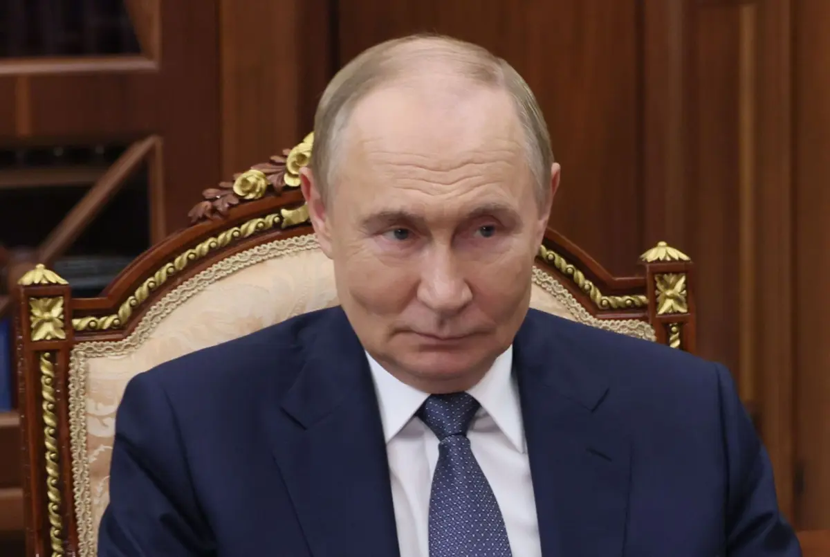 O presidente russo Vladimir Putin