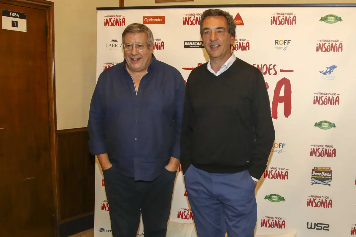 Manuel Serrão (á esquerda) foi constituído arguido; Júlio Magalhães (à direita) não