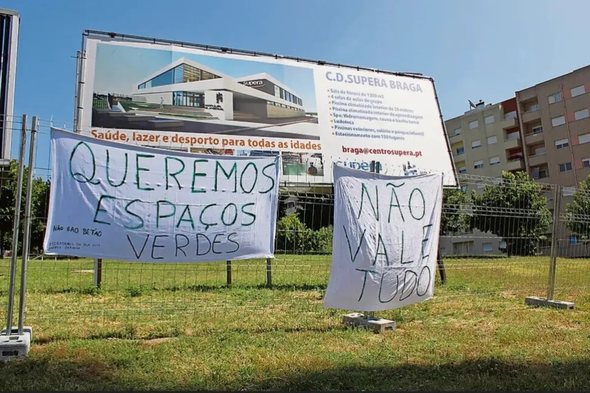 Antes do arranque da obra, já havia protestos