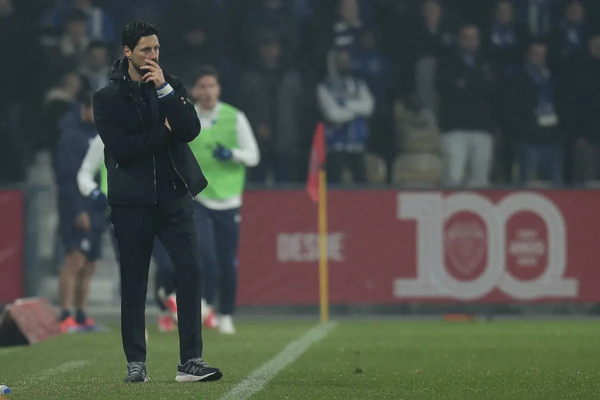 Técnico não resistiu ao desaire frente ao Gil Vicente, em Barcelos, por 3-1