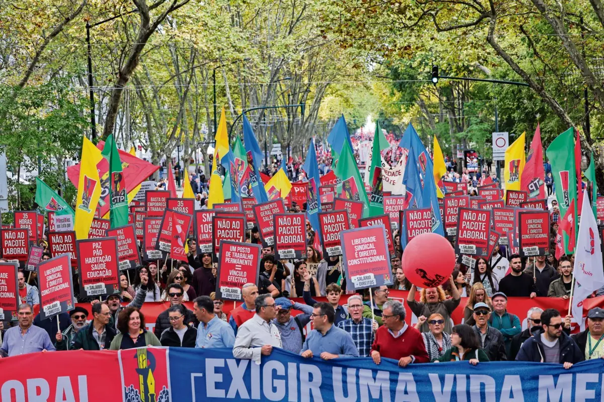 A greve geral de 11 de dezembro foi convocada pela CGTP e pela UGT