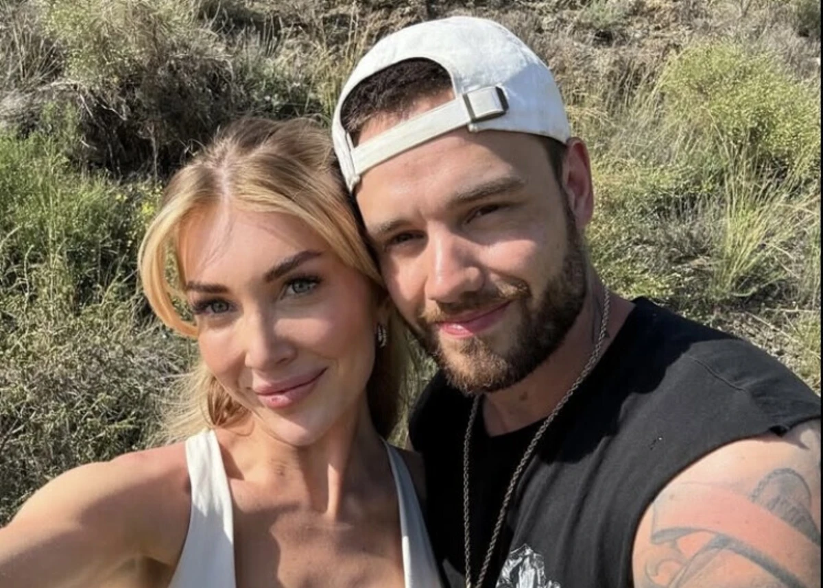 Kate com o namordo, Liam Payne, falecido em outubro passado