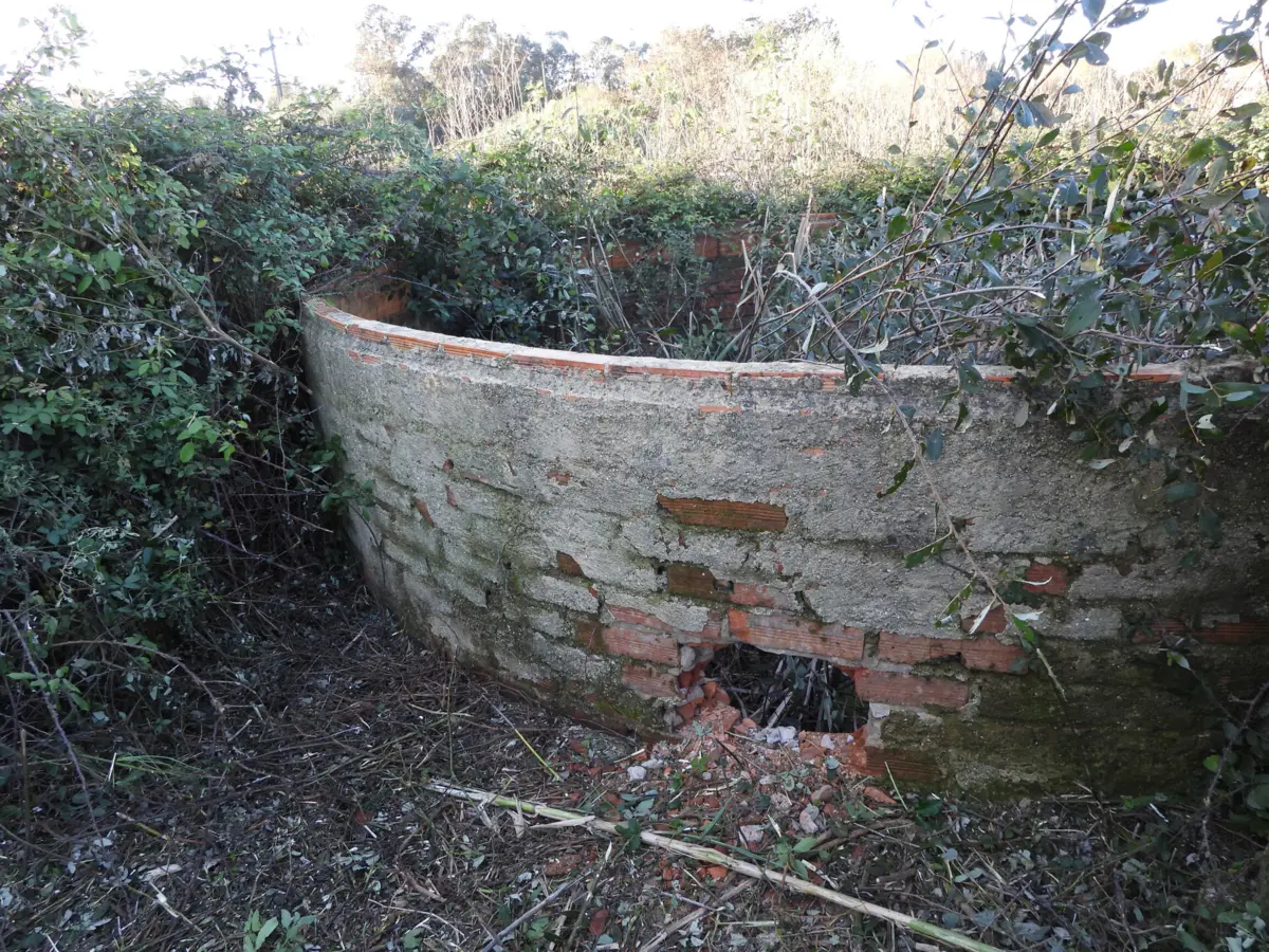 Poço na Murtosa onde foram feitas as buscas