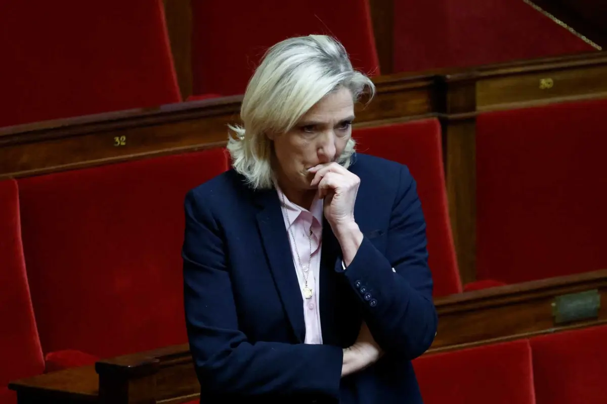Marine Le Pen, líder da extrema-direita francesa