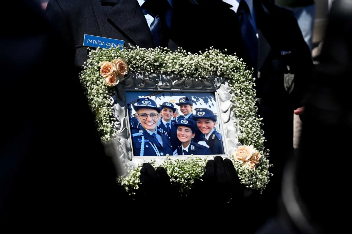 Teresa Roldão (à esquerda) tinha-se formado em outubro de 2022