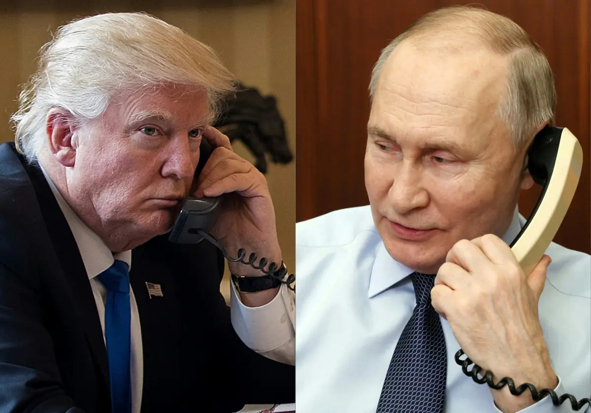 Imagem de contexto do artigo Trump e Putin falam hoje ao telefone sobre paz e relações bilaterais