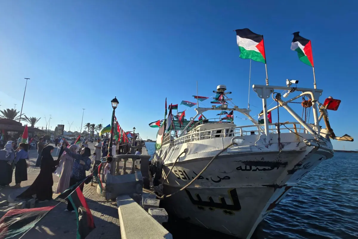 Imagem de contexto do artigo Oposição italiana protesta por novo ataque à flotilha de ajuda a Gaza