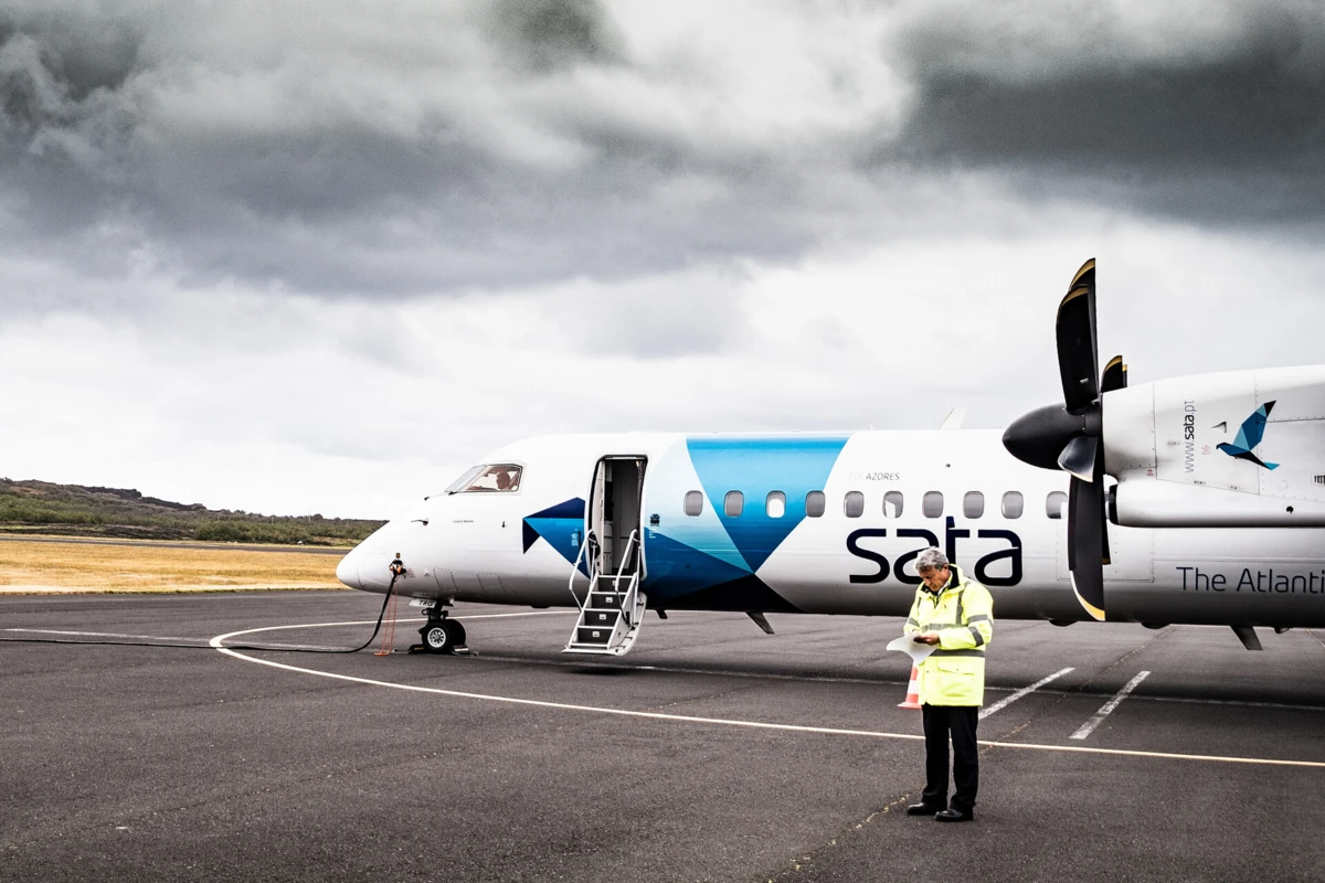 Imagem de contexto do artigo Trabalhadores de terra da SATA em greve durante um mês