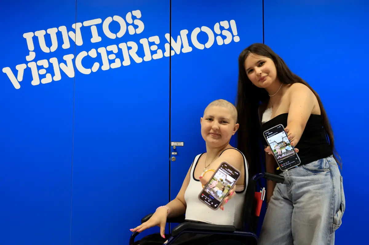 Íris Rosete e Beatriz Lima conheceram-se em 2021