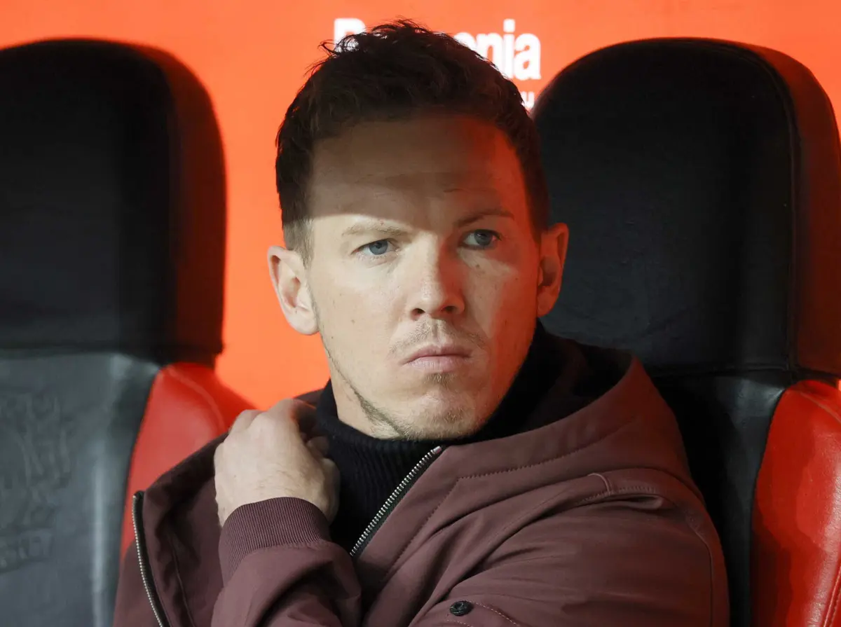 Julian Nagelsmann ao serviço do Bayern Munique.