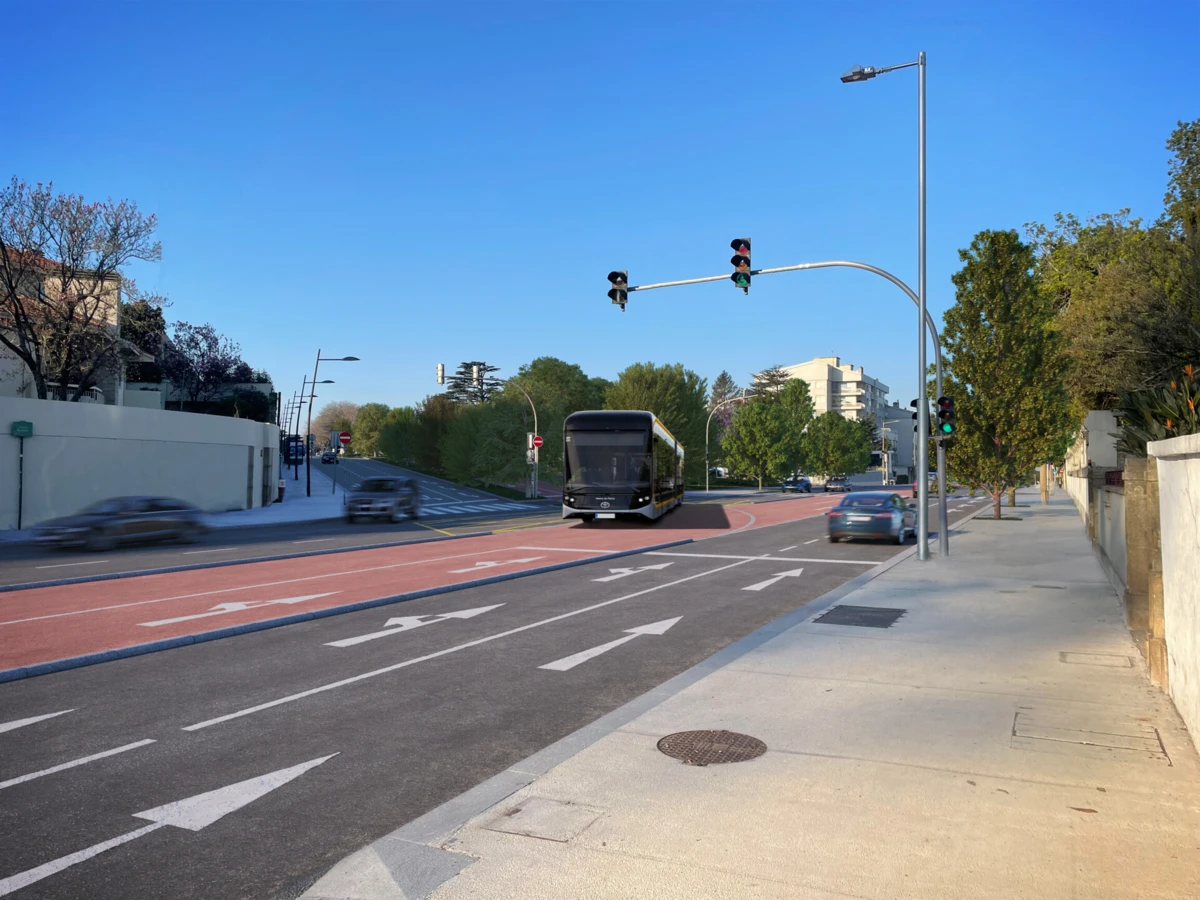 Imagem de como ficará o cruzamento da Avenida do Marechal Gomes da Costa com a Avenida da Boavista