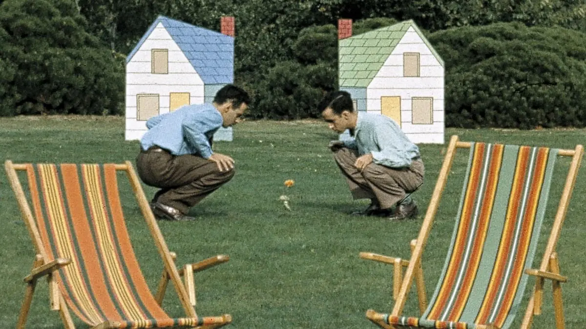 "Neighbours", de Norman McLaren (Canadá), integra o ciclo retrospectivo dedicado ao divulgador de cinema animado Vasco Granja