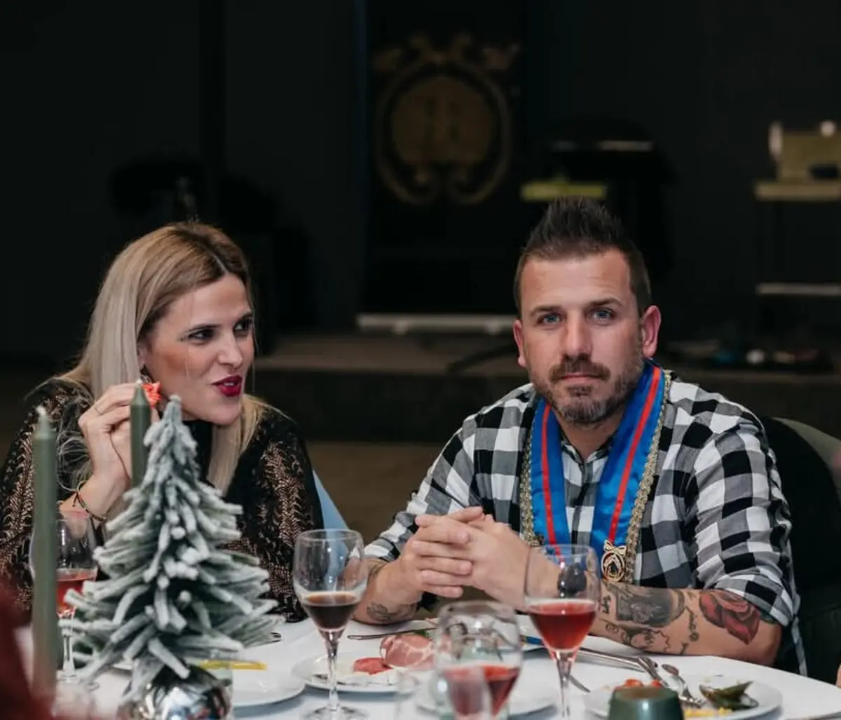 Eduardo (Dudu) Ferreira e a mulher, Conceição Silva: o casal conheceu Marco Paulo em 2021, em Braga