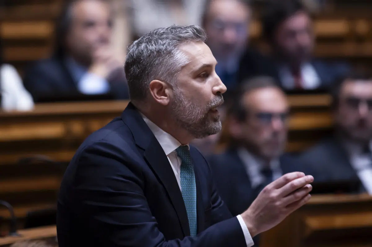 O líder socialista, Pedro Nuno Santos