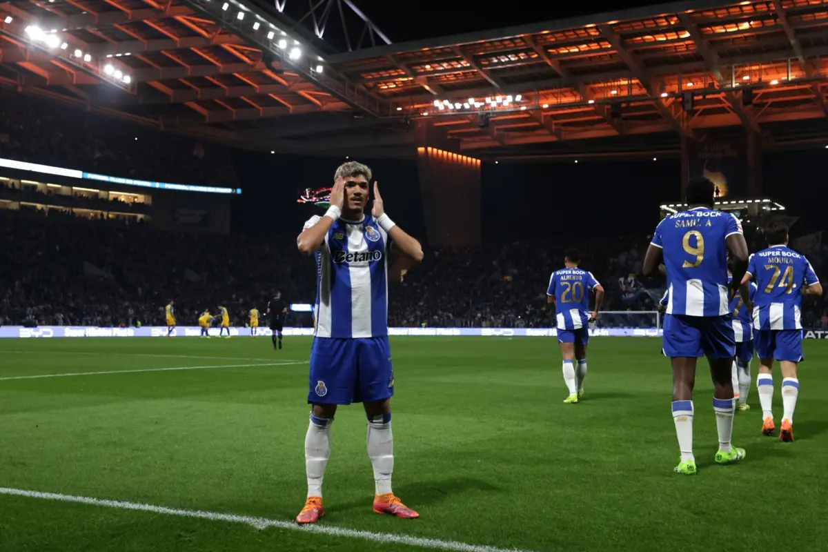 Avançado brasileiro marcou o golo do triunfo portista
