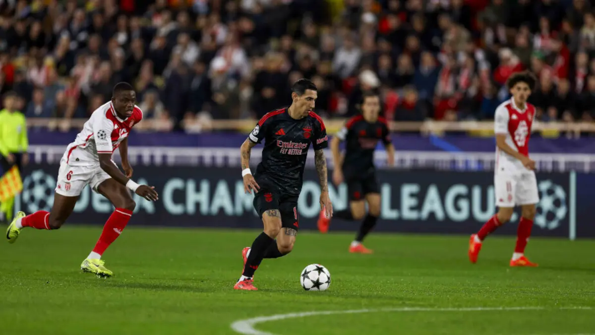 Benfica conquistou uma vitória para o ranking de Portugal ao derrotar o Mónaco