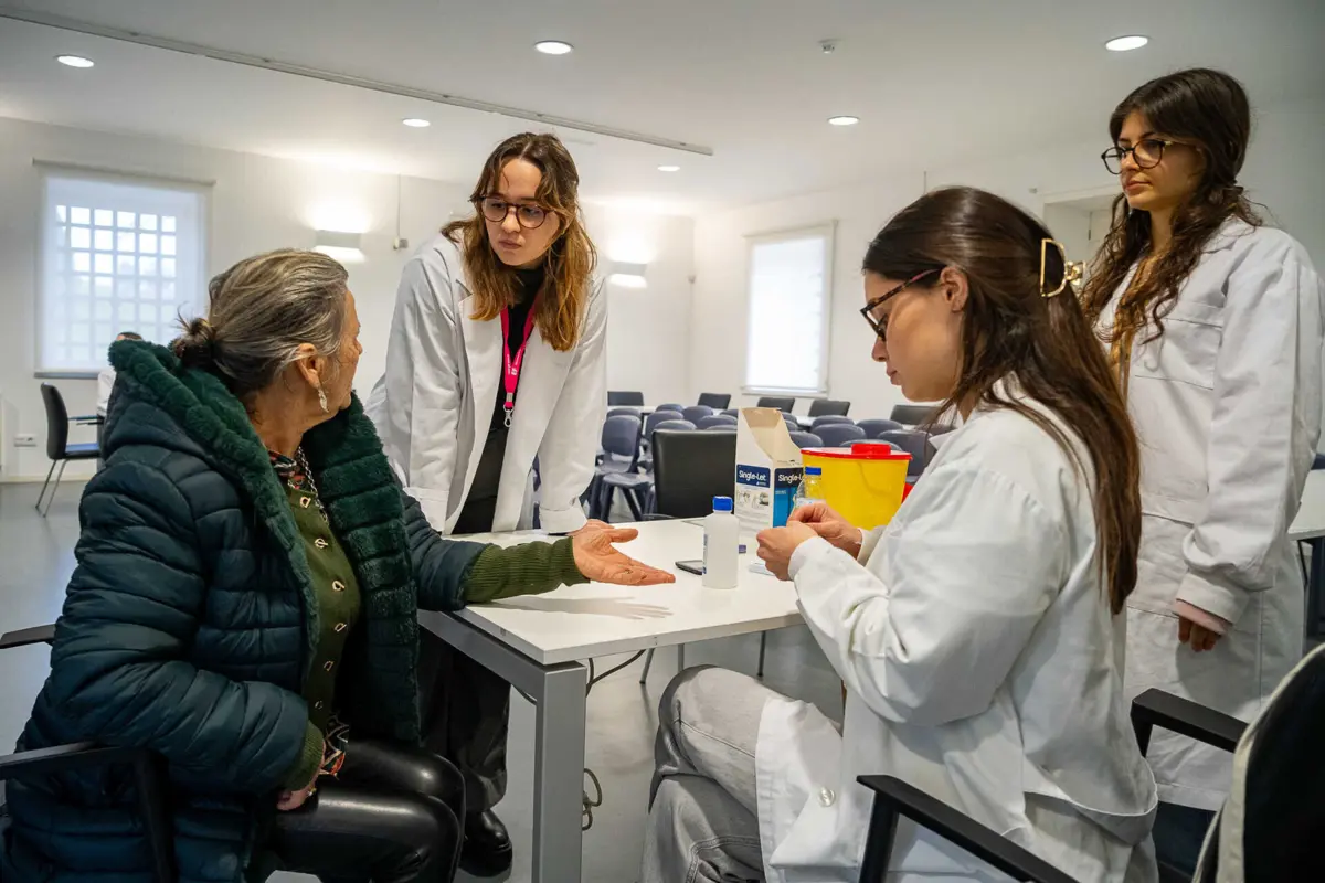 Imagem de contexto do artigo Futuros “doutores” pelo interior do país a fazer rastreios de risco cardiovascular