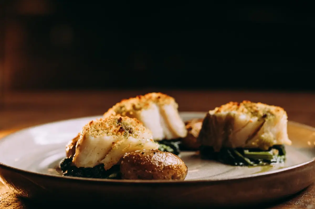 O bacalhau assado do Erva, Lisboa.