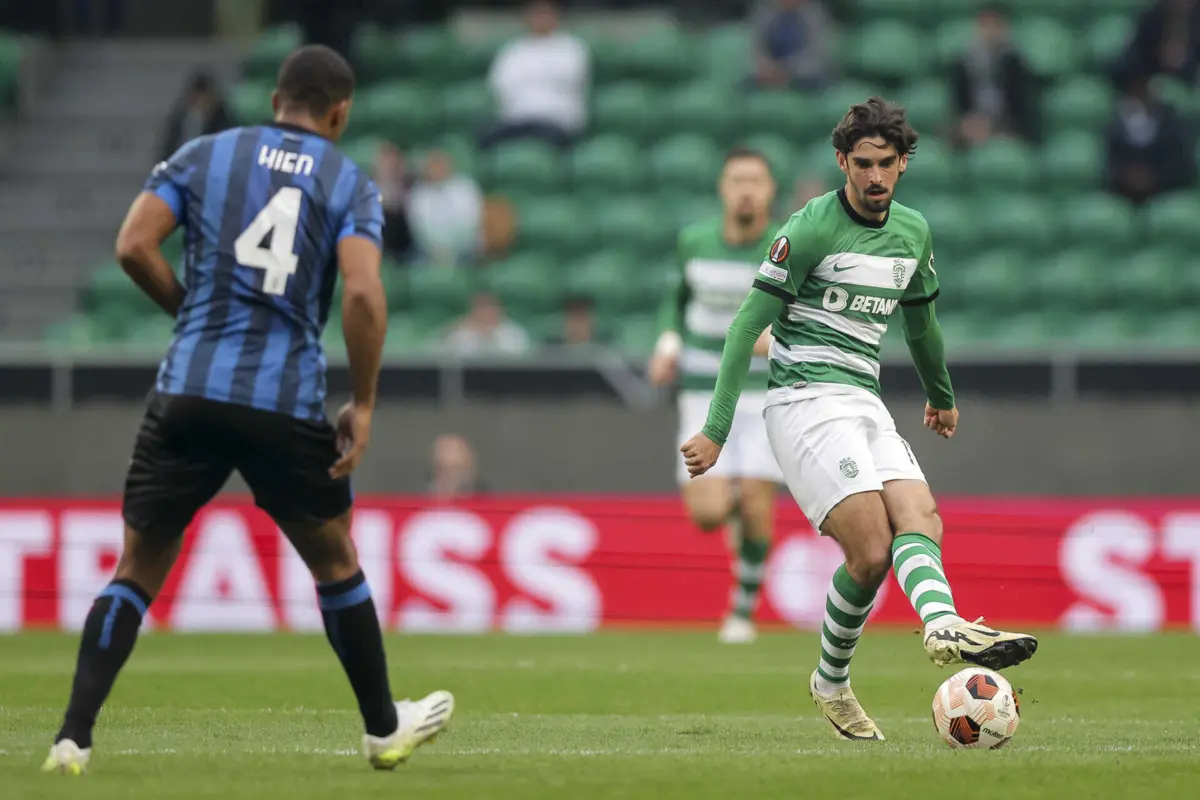 Sporting e Atalanta empataram a um golo