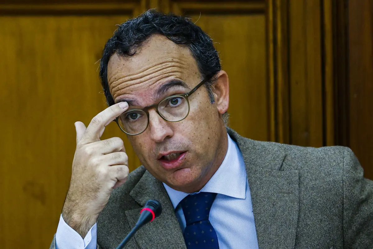 O ministro da Cultura, Pedro Adão e Silva