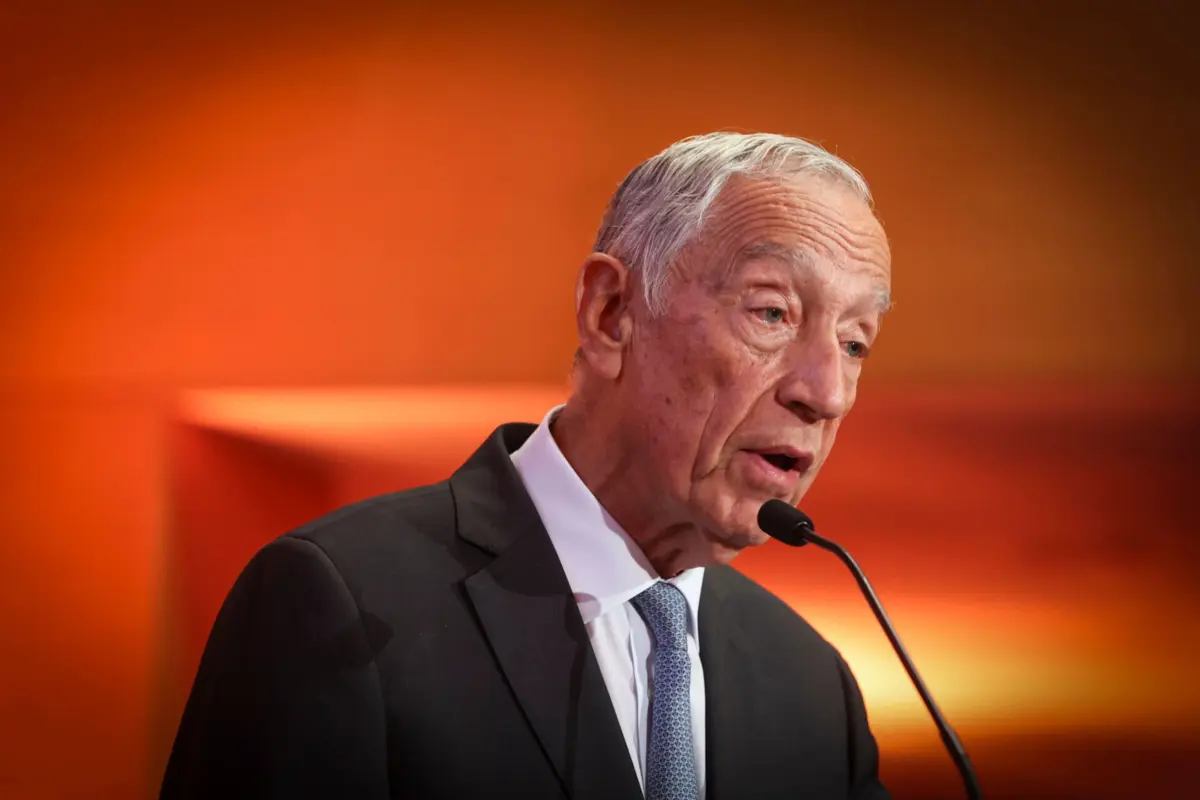 O presidente da República Marcelo Rebelo de Sousa