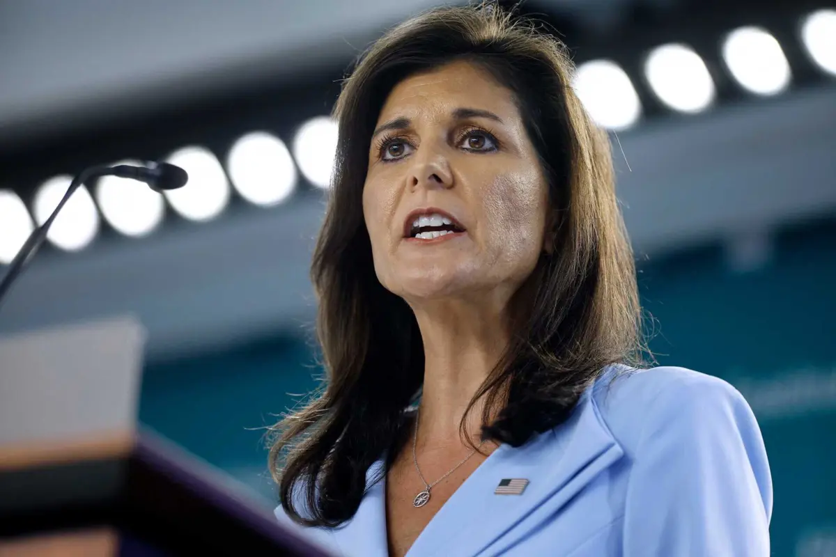 A ex-candidata republicana à Casa Branca, Nikki Haley