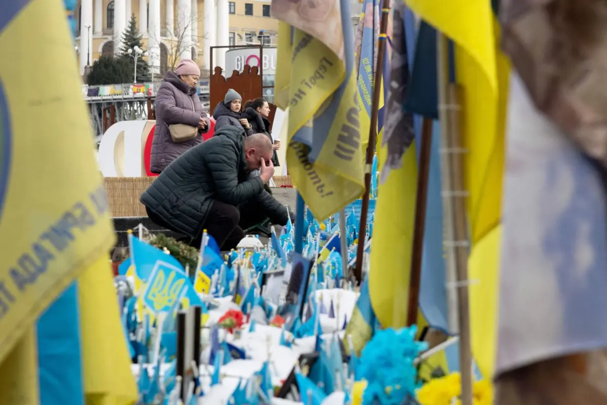 Ucrânia resiste há quatro anos à ofensiva russa