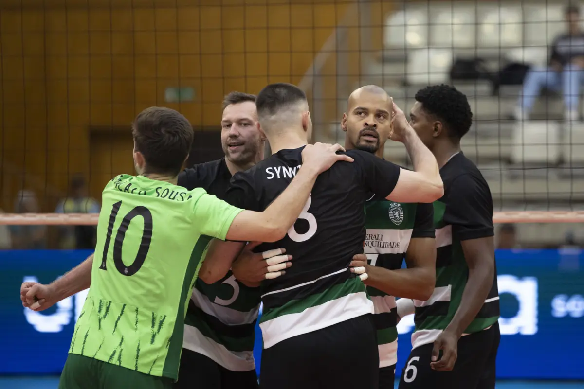 Sporting voltou a vencer na Europa do voleibol