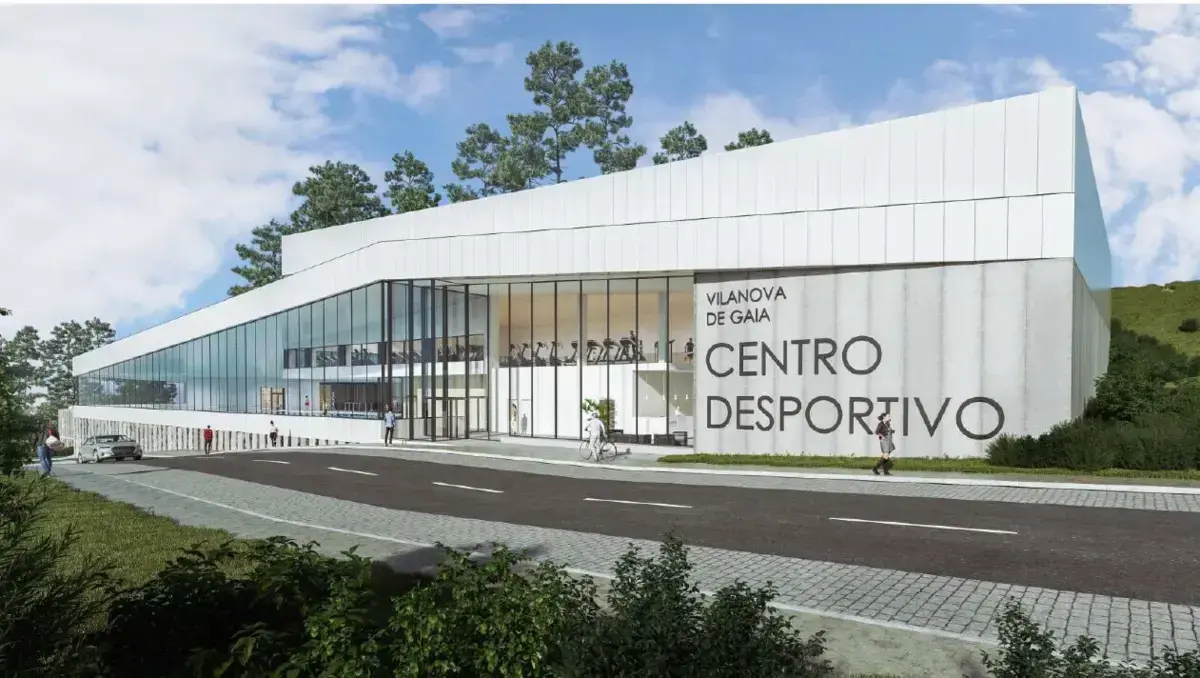 Maqueta do Complexo Aquático da Lavandeira