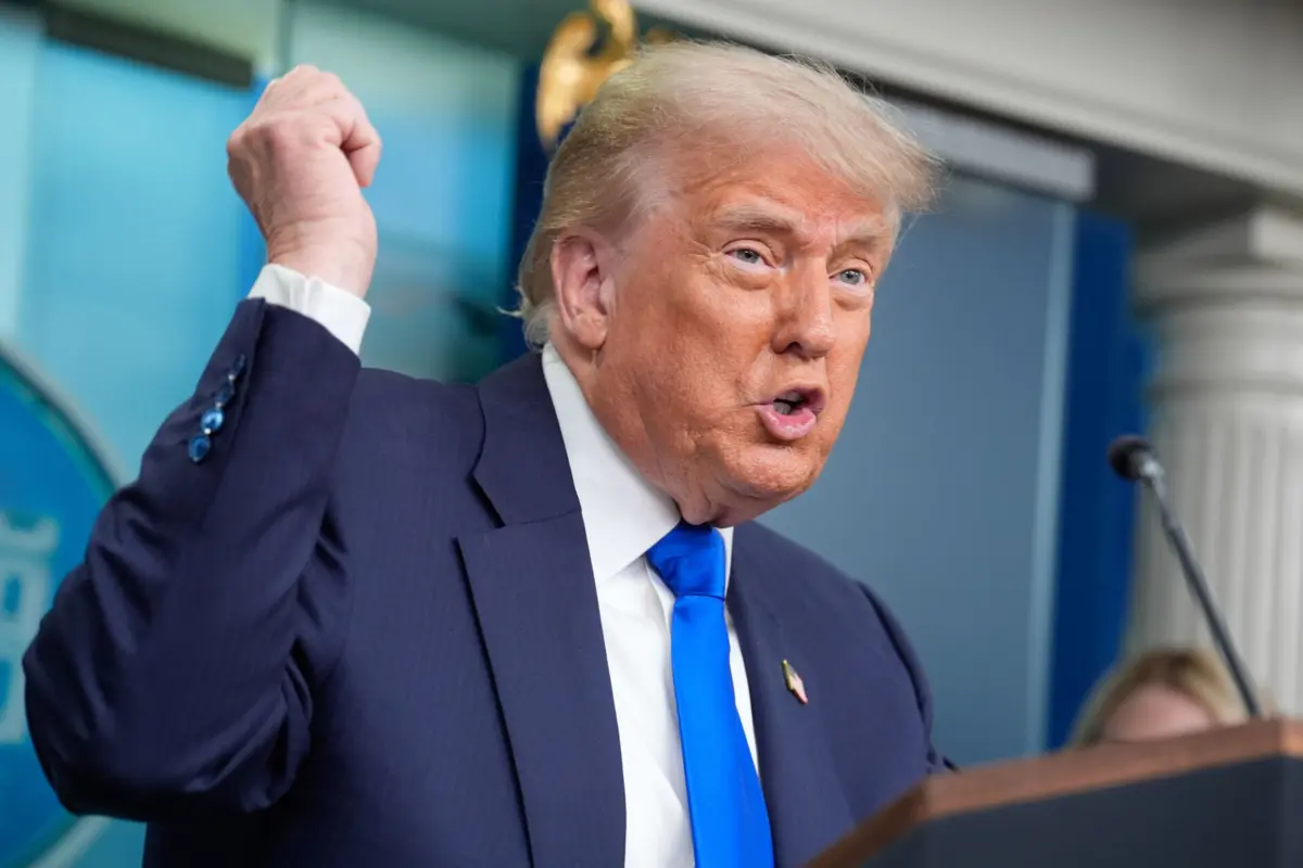 O presidente dos EUA, Donald Trump