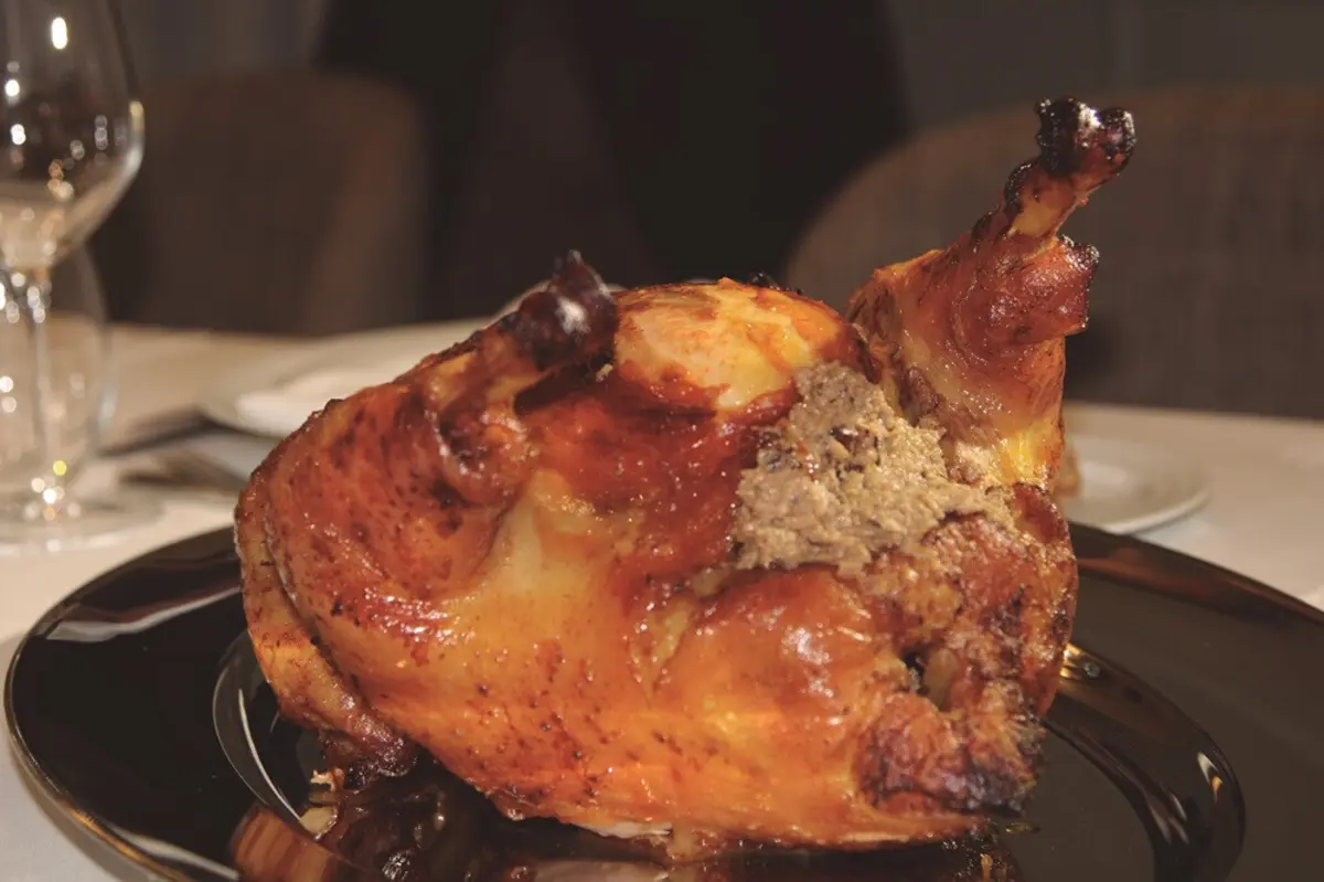 Um capão inteiro custa a partir de 150 euros