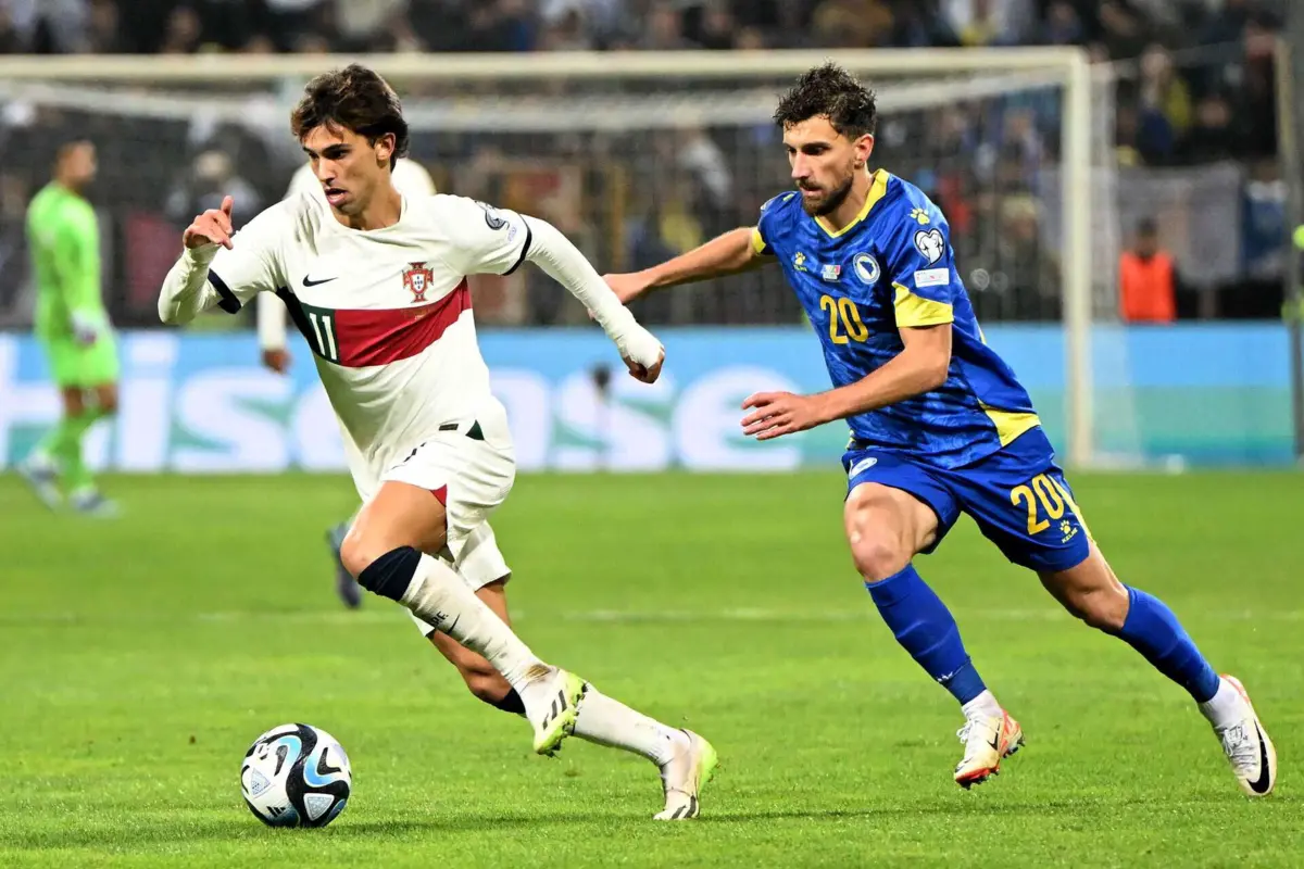João Félix fechou a goleada portuguesa na Bósnia-Herzegovina