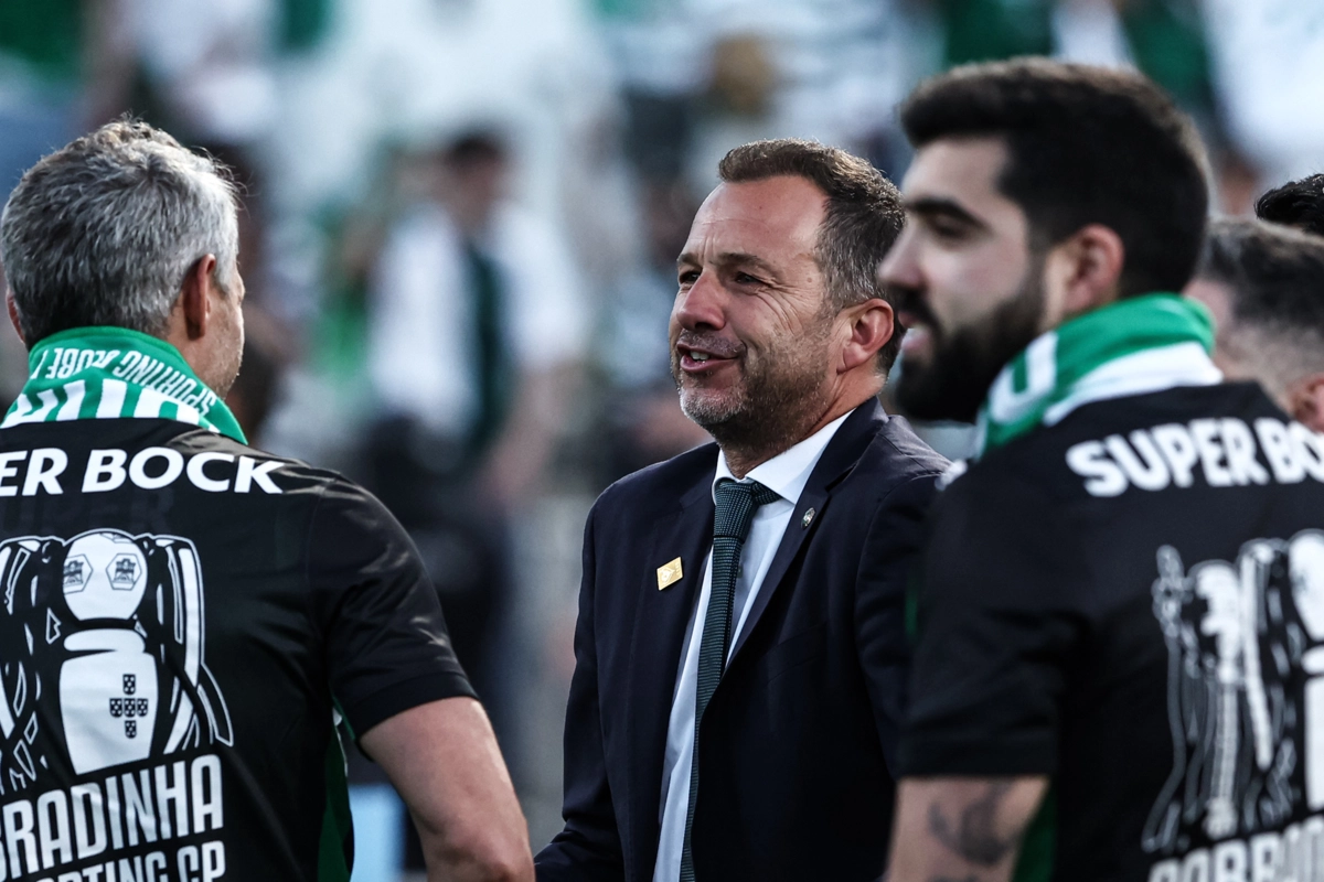 Frederico Varandas na conquista da Taça de Portugal