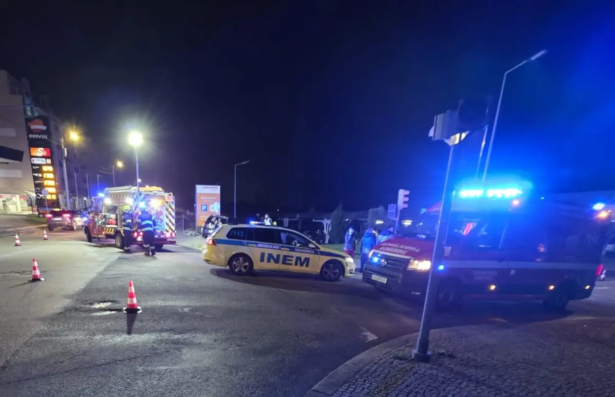 Imagem de contexto do artigo Acidente em Esmoriz provoca quatro feridos