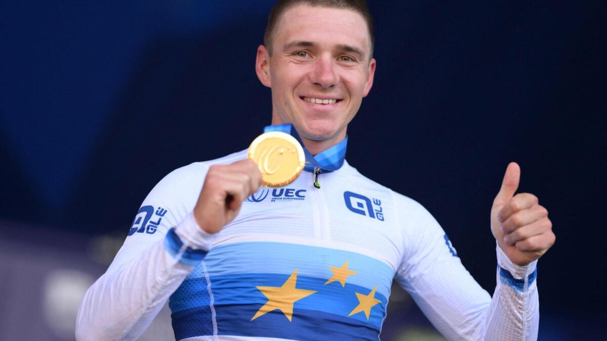 Remco Evenepoel é campeão da Europa de fundo em final emocionante