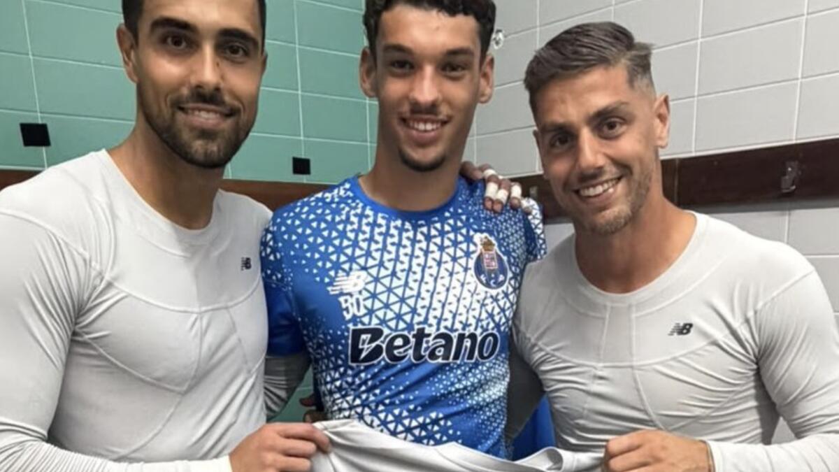 Diogo Costa, João Afonso and Cláudio Ramos