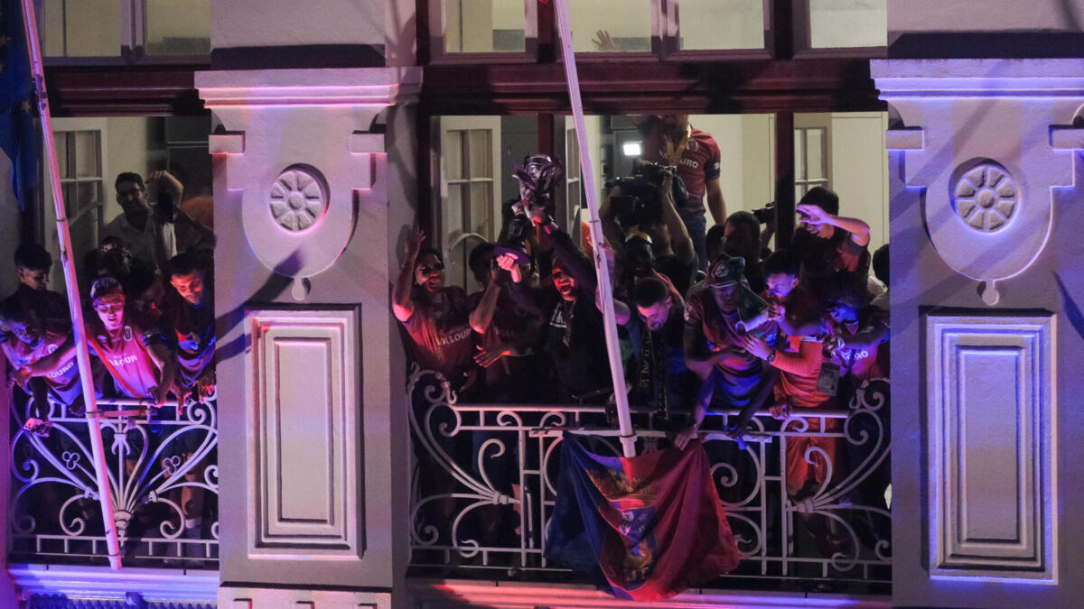 The images of the party in Torres Vedras with the Portuguese Cup heroes