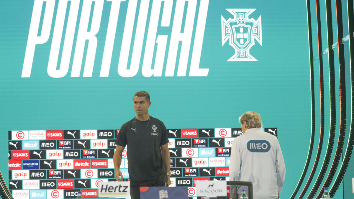 Cristiano Ronaldo and Jorge Jesus