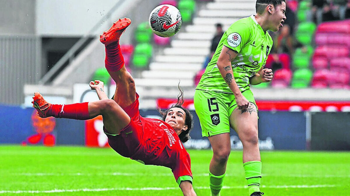 Laura Luís brilha no Marítimo: 