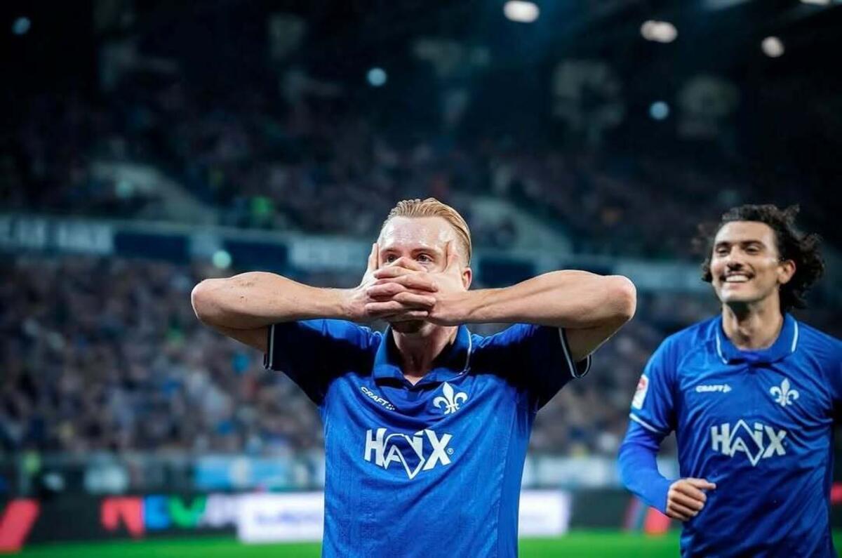 Benfica avança por Isac Lidberg: Darmstadt pede cinco milhões pelo avançado sueco
