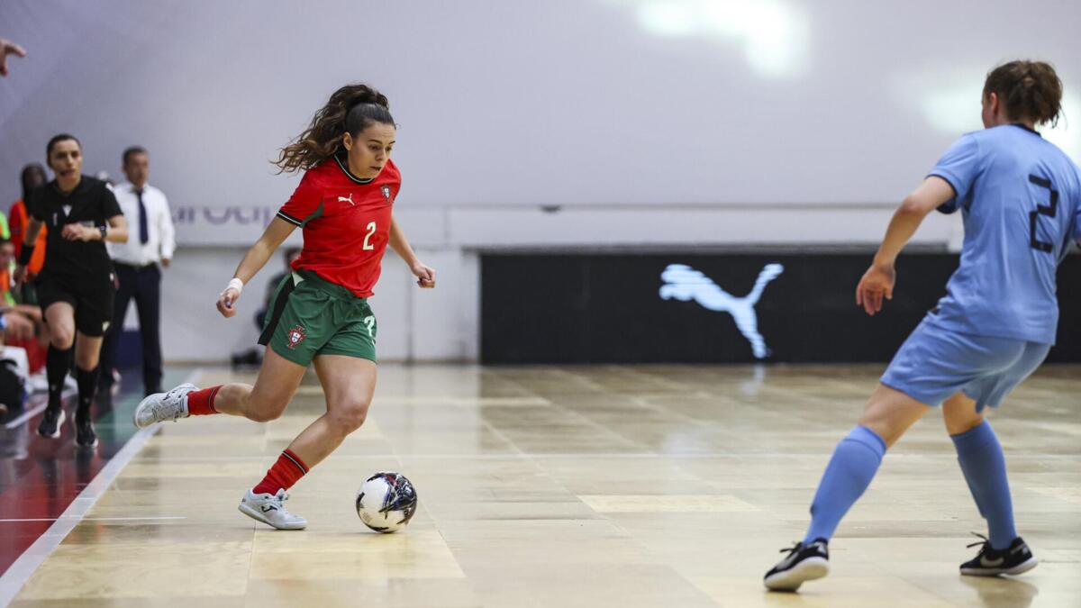 Portugal starts with a win in the women's futsal Elite Round