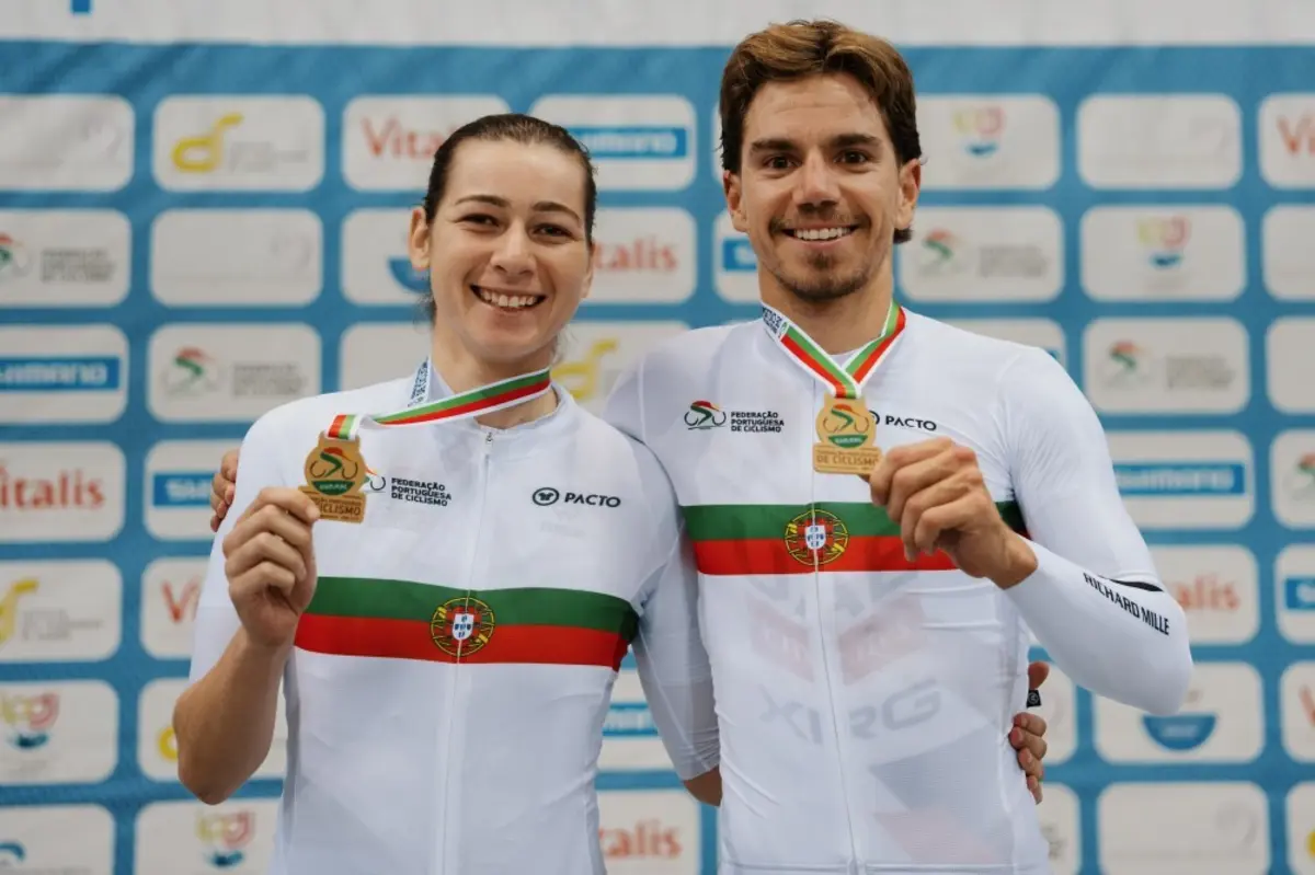 Imagem de contexto do artigo Rui Oliveira e Daniela Campos sagram-se campeões nacionais de omnium
