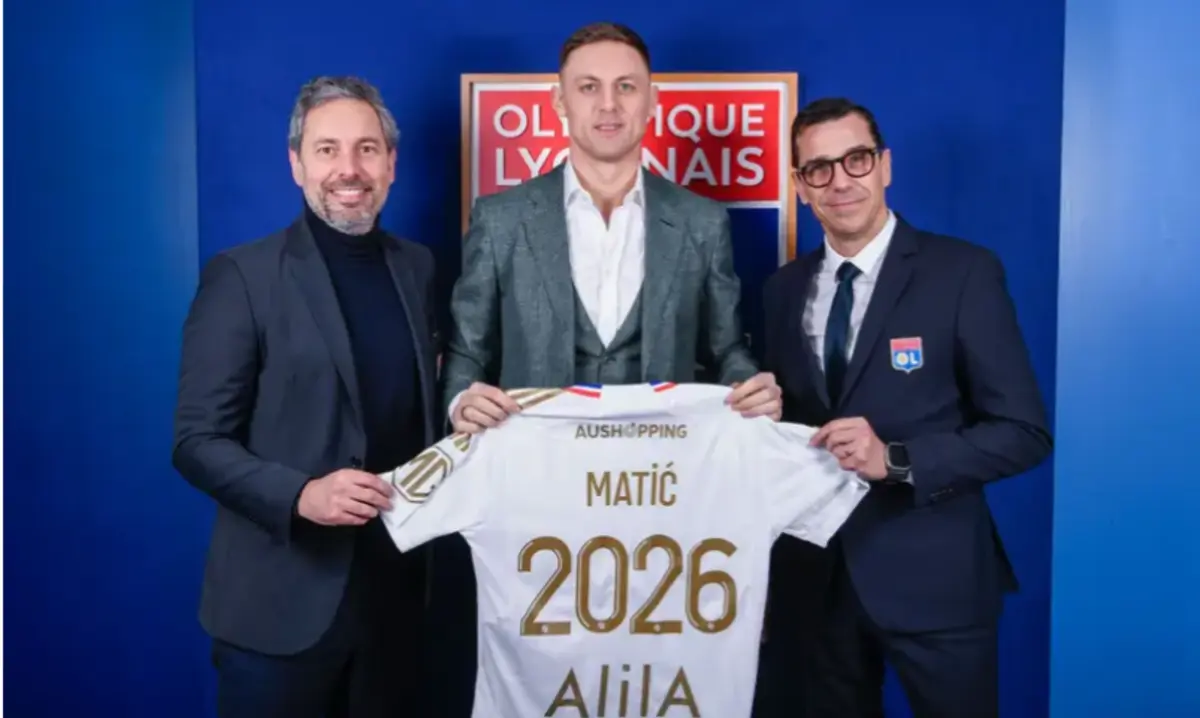 Imagem de contexto do artigo Matic, ex-Benfica, tem novo clube num negócio de 2,6 milhões