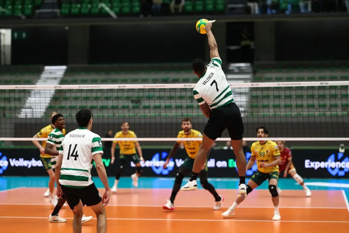 Imagem de contexto do artigo "Vice" Warta Zawiercie derrota Sporting na Champions de voleibol