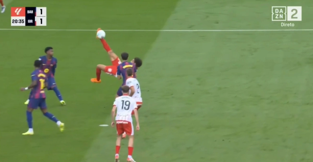 Imagem de contexto do artigo Witsel, ex-Benfica, marca de bicicleta no Barcelona-Girona. Ora veja