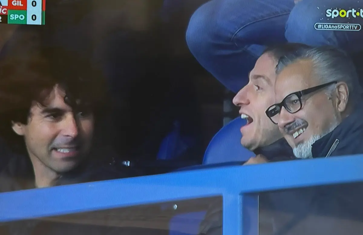 Tiago, Filipe Luís e José Boto